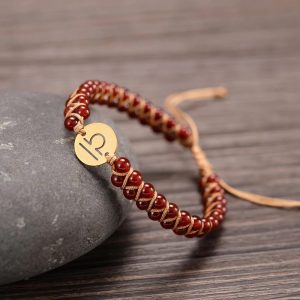 Horoszkópos ásványkarkötő - Mérleg