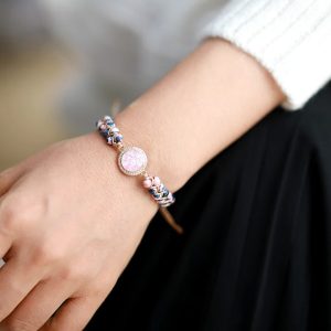 Alternative view of Rose treasure - állítható ásványkarkötő