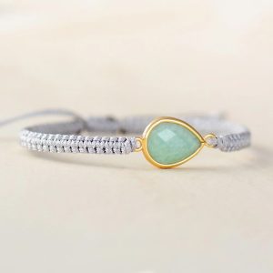 Amazonit dream - állítható ásványkarkötő