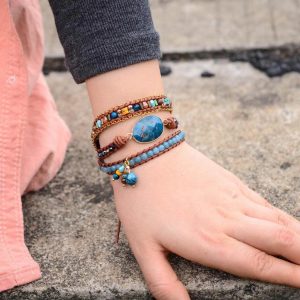 Alternative view of Spirituális növekedés - 3 soros ásványkarkötő