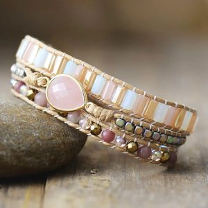 A szeretet energiája - 3 soros ásványkarkötő