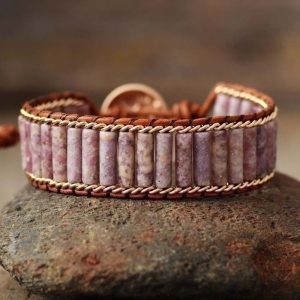 Alternative view of Lepidolit energie - állítható ásványkarkötő